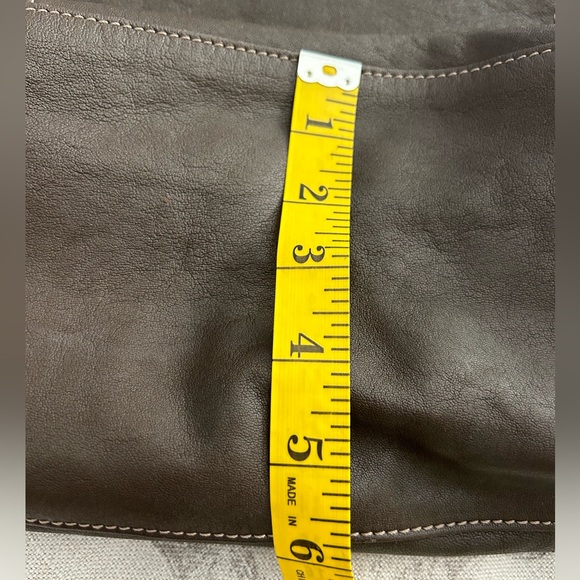 Leather Longchamp le Pliage large tote - Picture 5 of 16